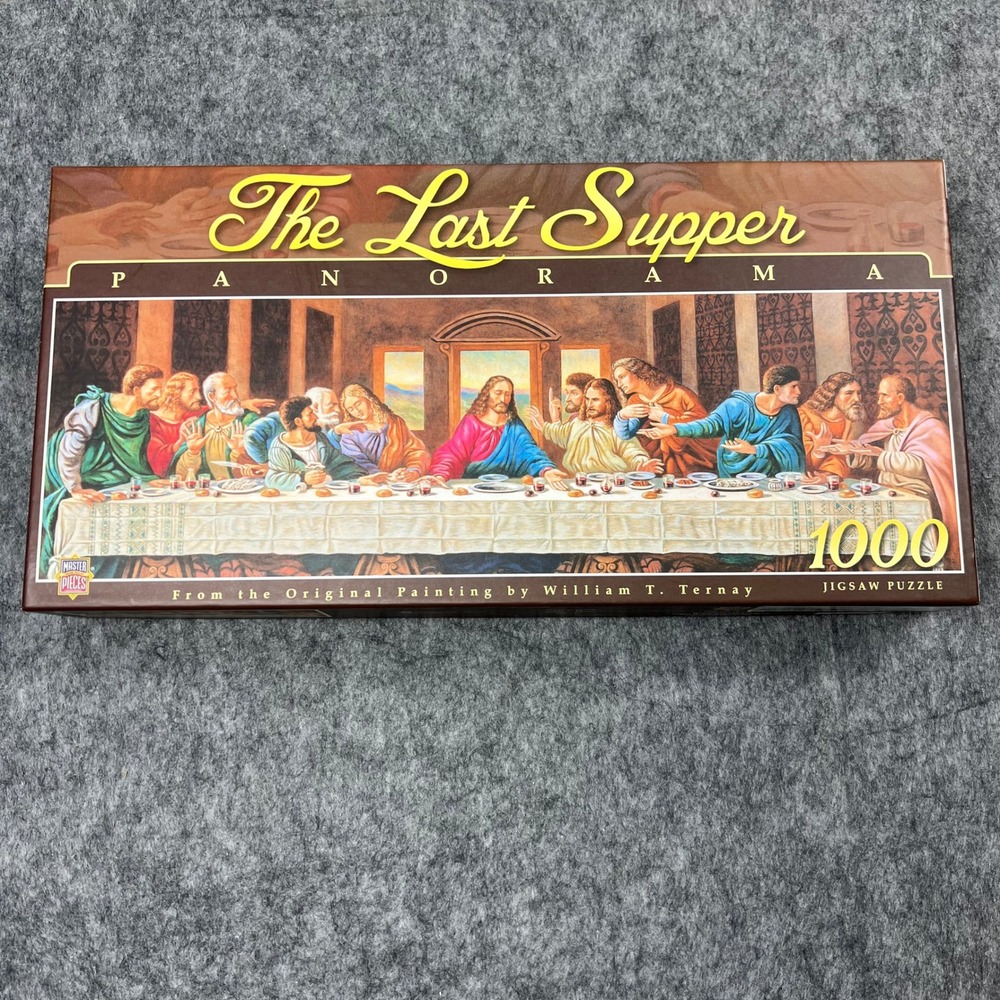 MasterPieces The Last Supper Panorama 1000 Piece Jigsaw Puzzle Sealed‎ bag